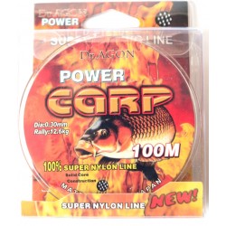 Волосінь DrAGON Power Carp, 100м., діаметр 0,30мм